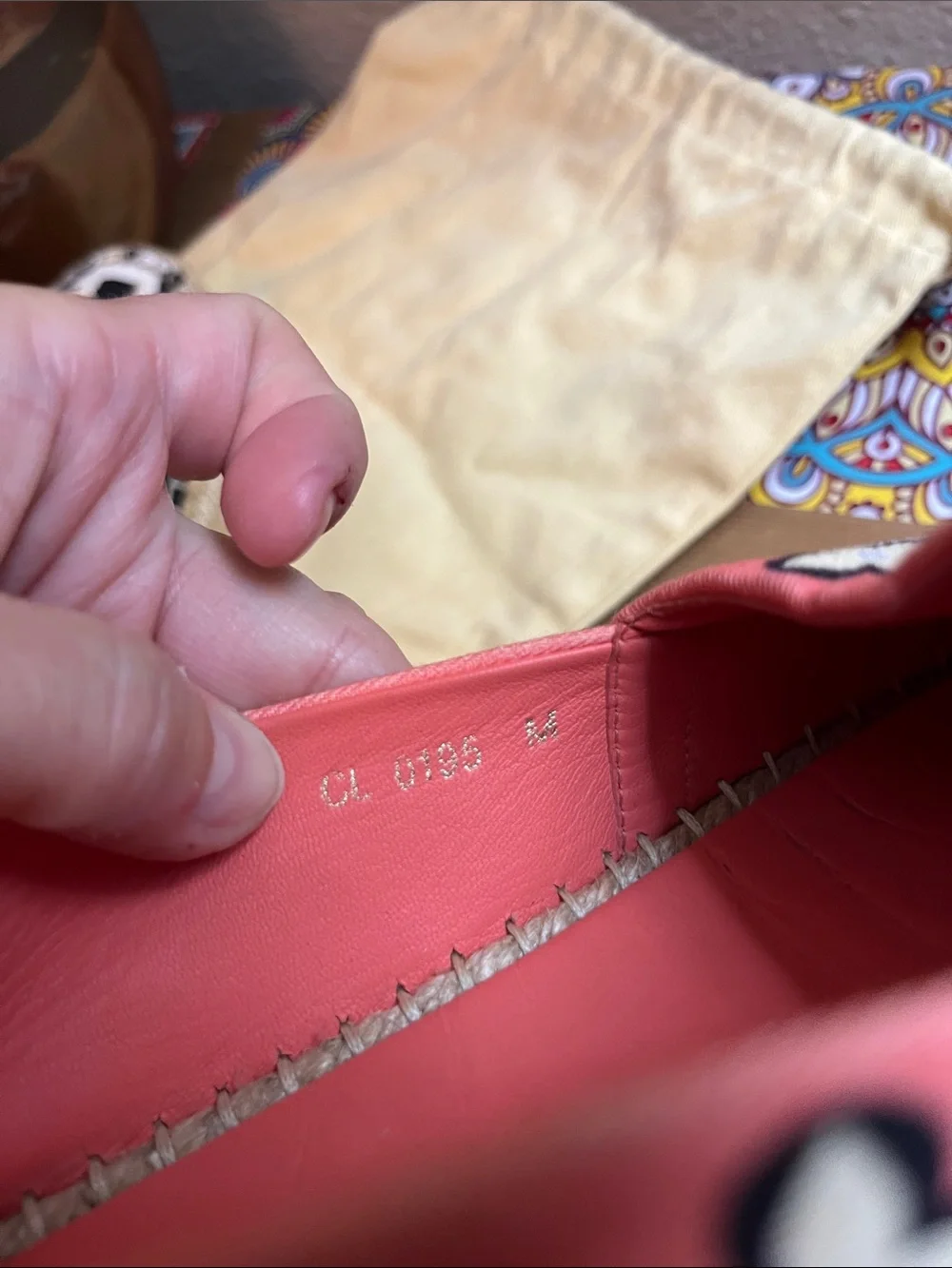 Louis Vuitton designer espadrille